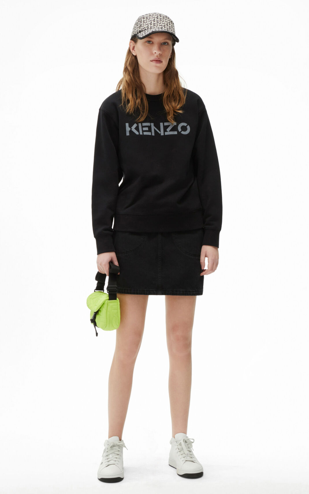 Kenzo Logo スウェット レディース 黒 - KRDLZQ851